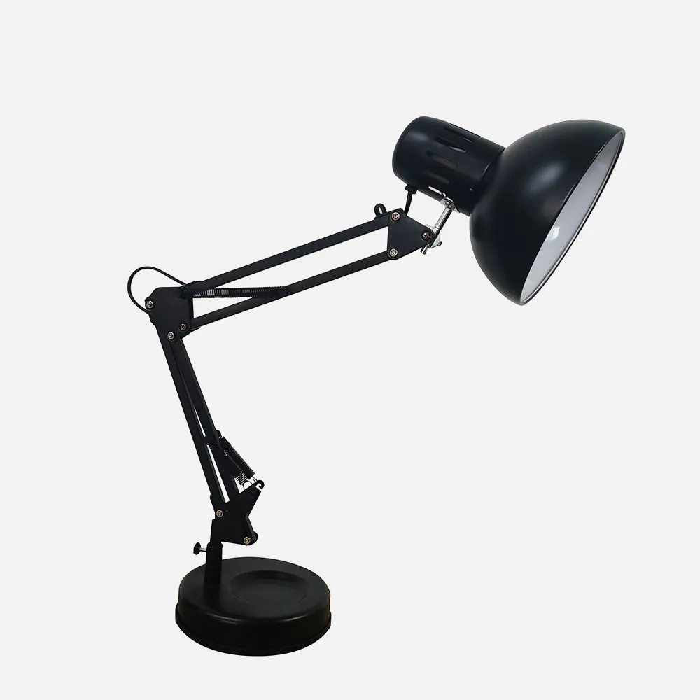 140371009 - Desk lamp Articulated Rutilo 1xe27 Black Matt 57x39x15 Cm