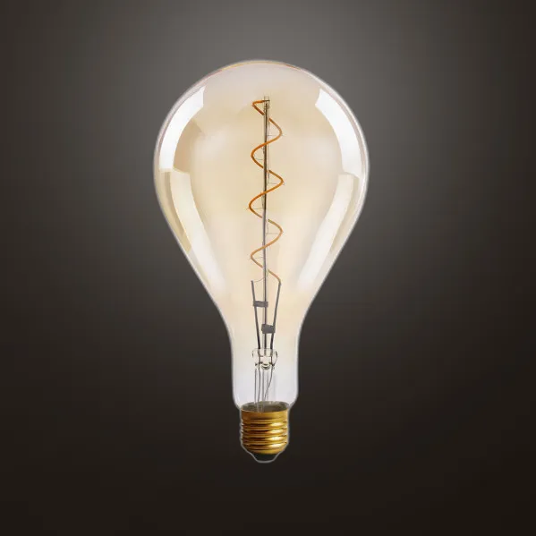 Bulb Filament Standar 22x12,5d 4w 300lm E27  Amber 3000k