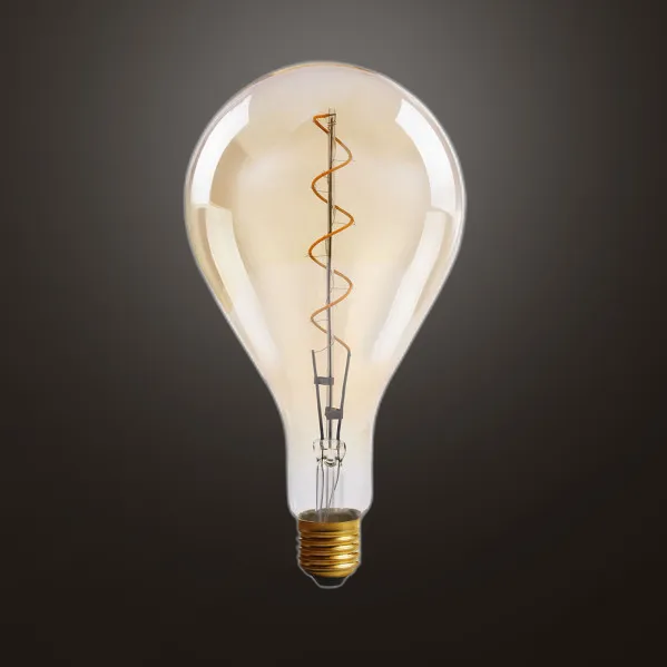 Bulb Filament Standar18x9,5d 4w 300lm E27  Amber 3000k