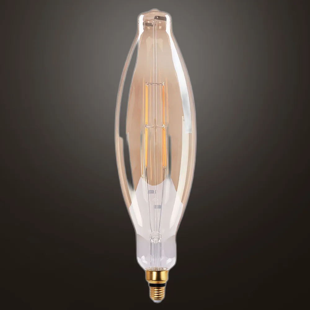 14140118B - Bulb Filament Candle 43x12d 8w 850lm E27 Amber Amber 3000k