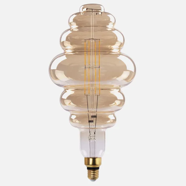 Bombilla Filamento Panal 41x20d 8w 850lm E27  Ambar 3000k