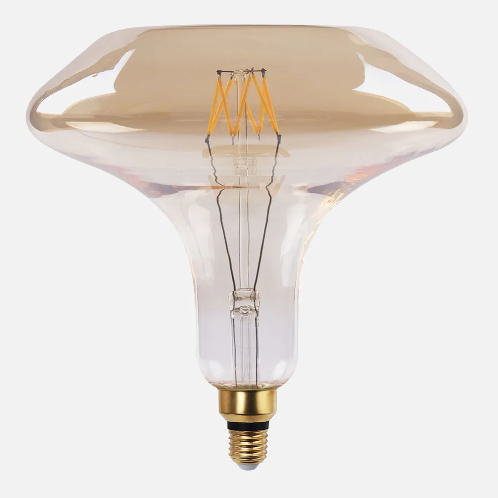 Bombilla Filamento Campana 18x19d  8w 640lm E27 Ambar 3000k