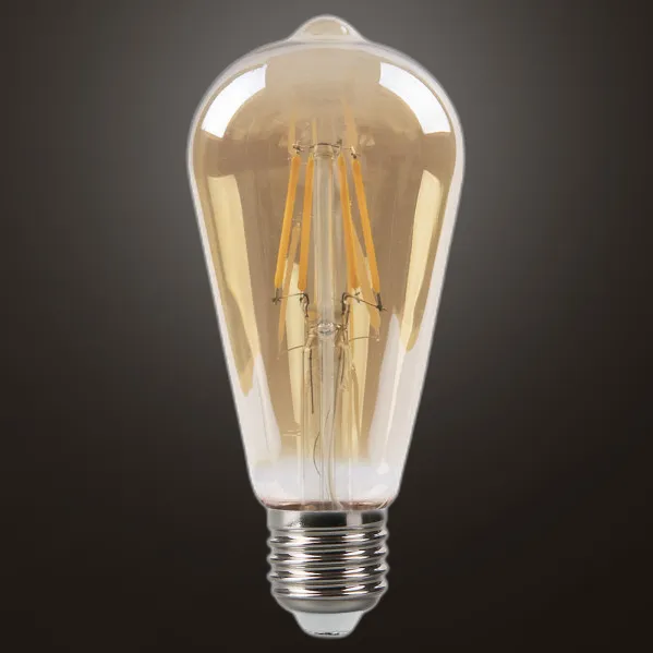 Bulb Filament Pebetero 14x6,5d 4w 380lm E27  Amber 2700k