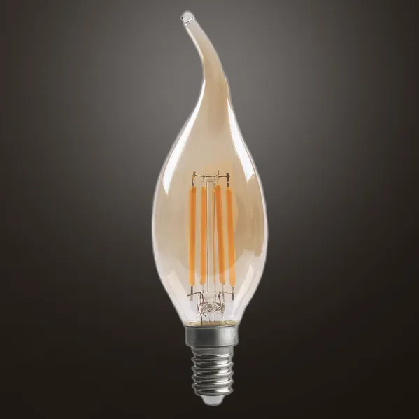 Bulb Filament Bohemia 11,5x3,5d 4w E14 Amber  380lm 2700k