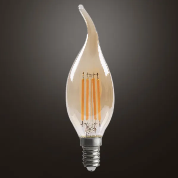 Bulb Filament Bohemia 12,3x3,5d 4w Dimmable  E14 330lm Amber 2700k