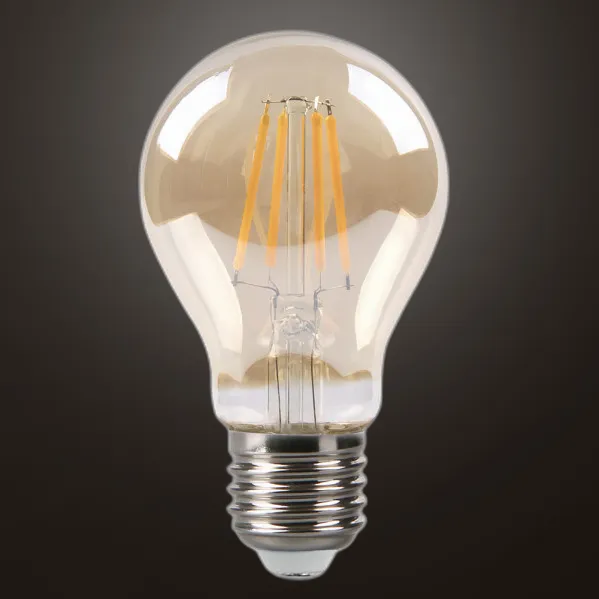 Bulb Filament Standar 10x6d 8w 750lm E27   Amber 2700k