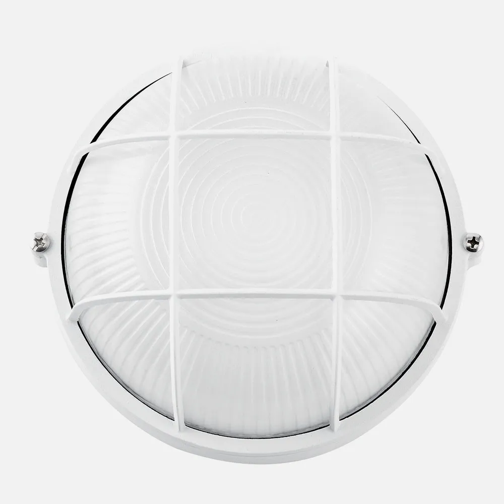 148161101 - Lâmpada de parede Ext. Alumínio Apus Grand.1xe27 Branco Ip44 11x25x25 Cm