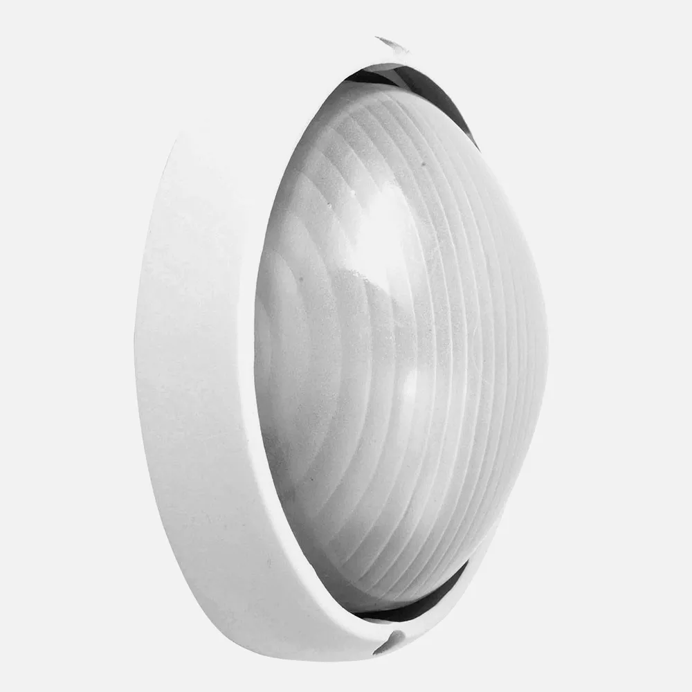 148361101 - Aplique Ext. Aluminio Vega Grande 1xe27 Blanco  11x32x20,5 Cm Ip44
