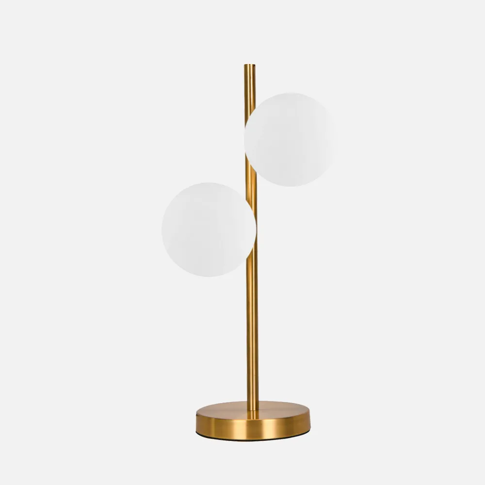 Sobremesa Frey 2xe14 Oro 48,5x20x20 Cm