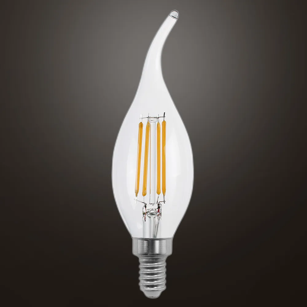 Bombilla Filamento Bohemia 11,5x3,5d 4w 450lm E14 Clara 2700k