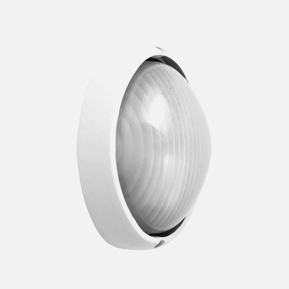 148361001 - Aplique Ext. Aluminio Vega Peq.1xe27 Blanco  10x22x14 Cm Ip44