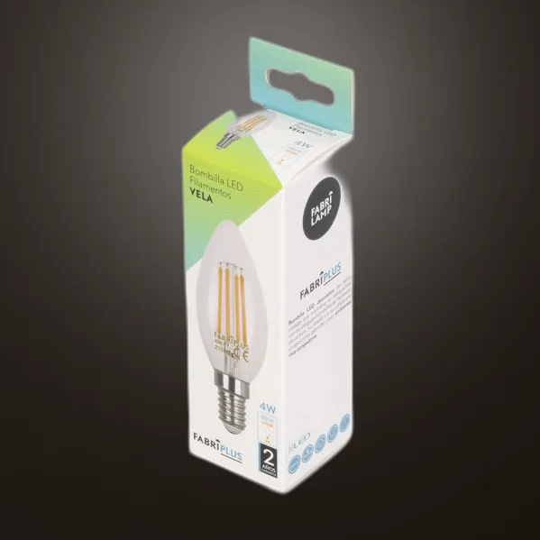 Bulb Filament Candle 10x3,5d 4w 450lm E14  Clara 2700k