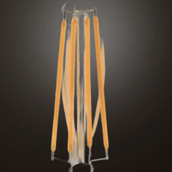 Bulb Filament Globe 16x12,5d 8w 750lm E27  Amber 2700k