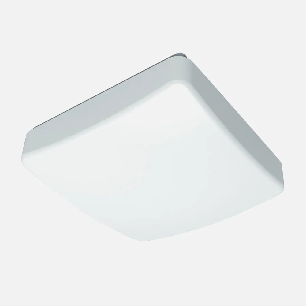 Plafon Cuadr Led 18w 4000k Con Sensor Surf 1800lm  Alcance 8m - 360º 6,5x32x32