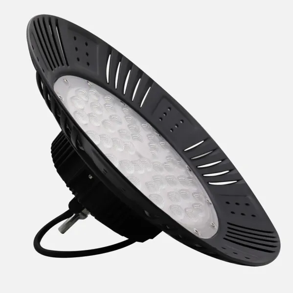 Industrial Bell Granito 200w 6500k Black  22000lm 11x40x40 Cm