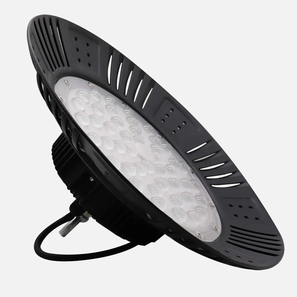 Campana Industrial Granito 150w 6500k Negro 16500lm 11x35x35 Cm