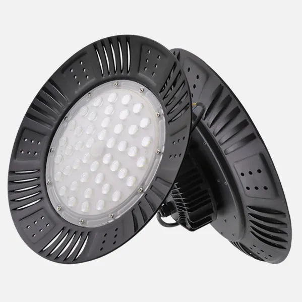 Campana Industrial Granito 100w 6500k Negro 11000lm 11x30x30 Cm