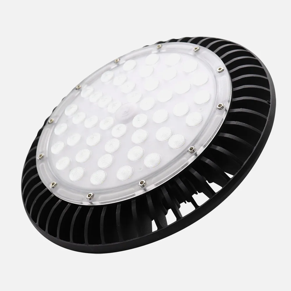 Campana Monzonita 200w 6500k Negro 22000lm Ip65 Led Smd 12,5x35x35 Cm