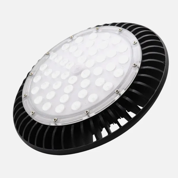 Campana Monzonita 150w 6500k Negro 16500lm Ip65 Led Smd 12,5x30x30 Cm