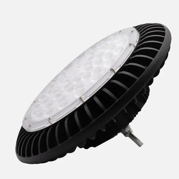Campana Monzonita 100w 6500k Negro 11000lm Ip65 Led Smd 12,5x25x25 Cm