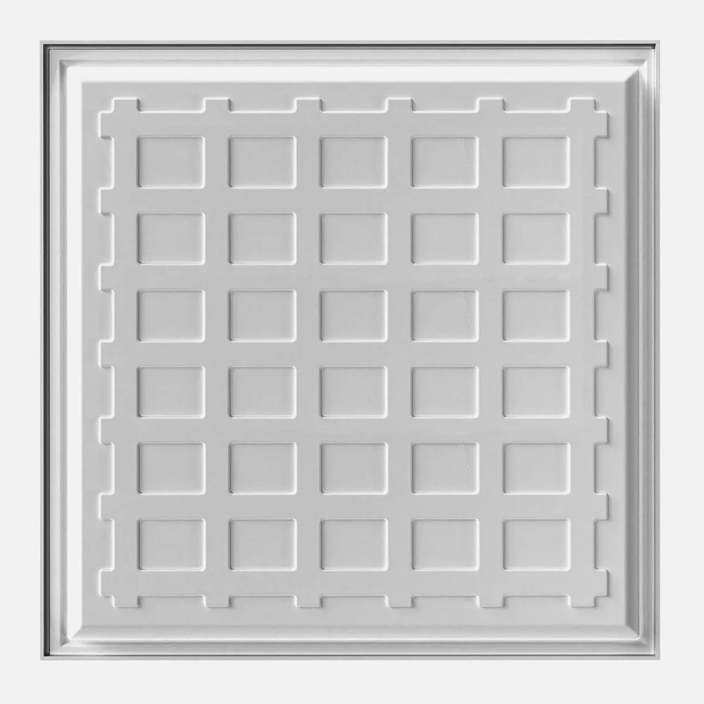 Panel Led 48w 4000k Lino Blanco 4800lm  1x59,5x59,5 Cm Corte 59x59 Cm