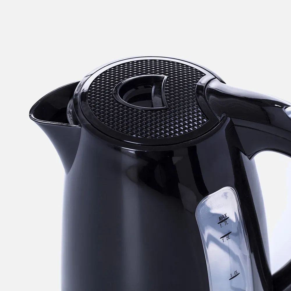 Hervidor De Agua Elect.familiar Negro 1,7l 2200w Apagado Automatico.filtro Anti-cal