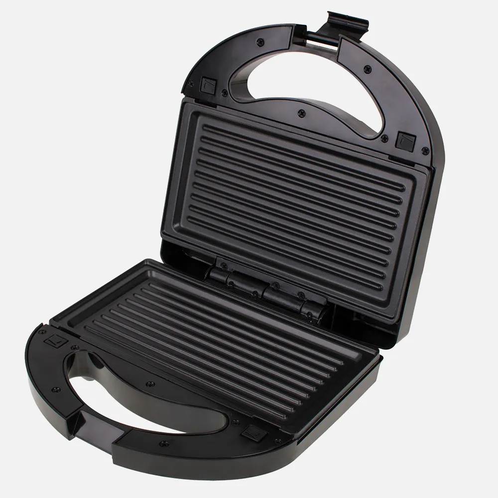 Sandwichera 3 En 1 C/termostato 1000w Antiadherente