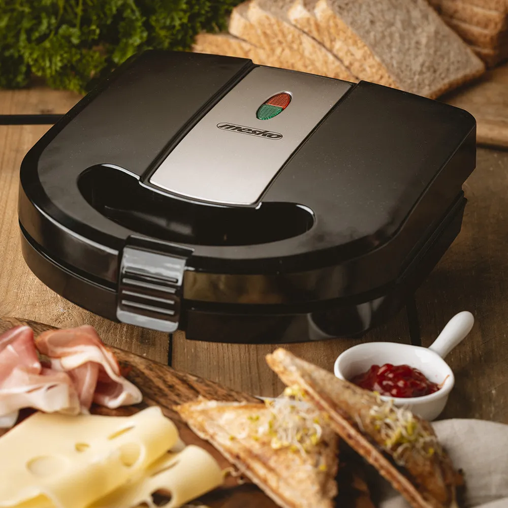 Sandwichera 3 En 1 C/termostato 1000w Antiadherente