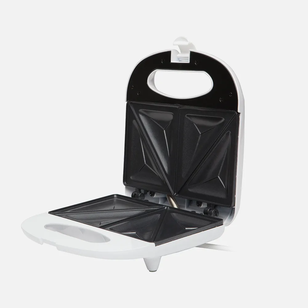 Sandwichera C/termostato 750w Antiadherente  Facil Almacenaje En Vertical