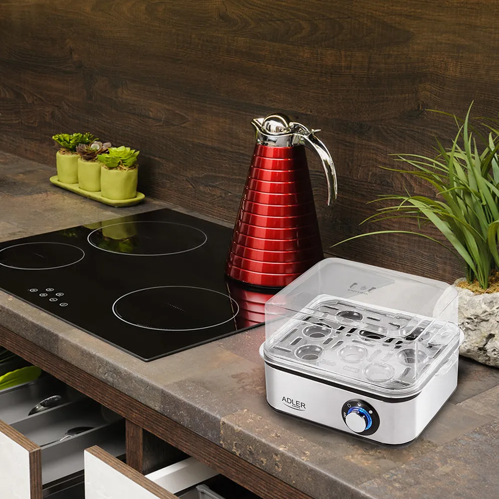 Hervidor De Huevos 8 Unid.800w Apagado Automatico
