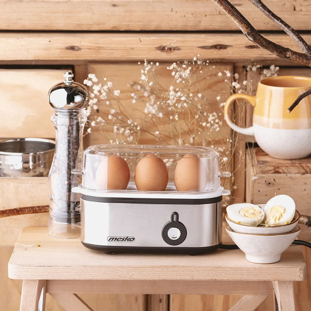 Hervidor De Huevos 3 Unid. 350w Suave,medio Y Duro