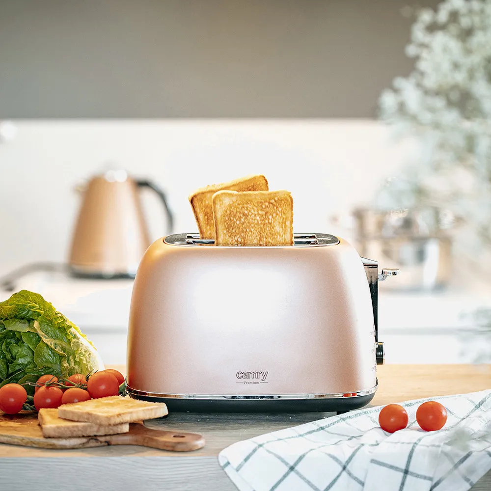 Tostadora 2 Reban. 1000w Funcion Descongelar Apagado Automatico, Boton Cancelar