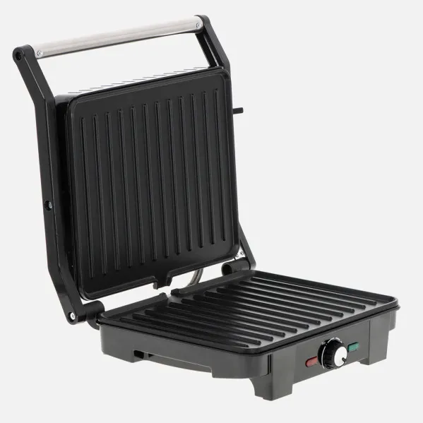 Grill Antiadherente 2800w 180º Bandeja Goteo Placa Xl 29*24 Cm Con Espatula
