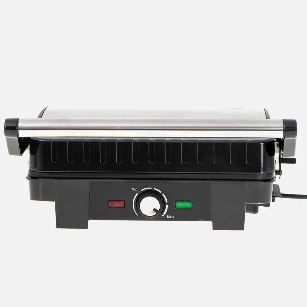 Grill Antiadherente 2800w 180º Bandeja Goteo Placa Xl 29*24 Cm Con Espatula
