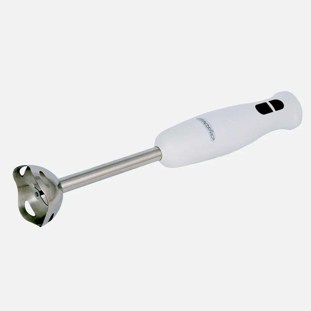 Batidora Mano 300w Cuchillas Acero Inox. 2 Veloc.tapa Removible Mango Ergonomico