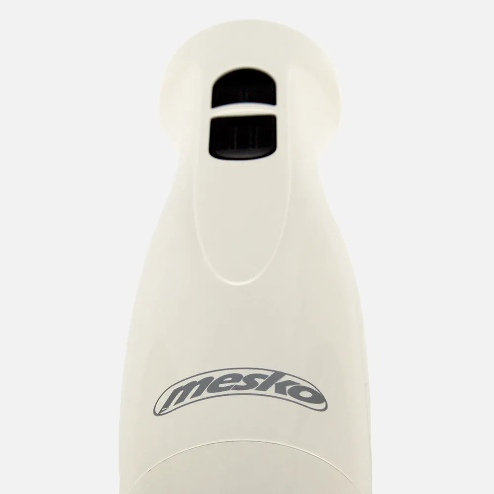 Batidora Mano 300w Cuchillas Acero Inox. 2 Veloc.tapa Removible Mango Ergonomico