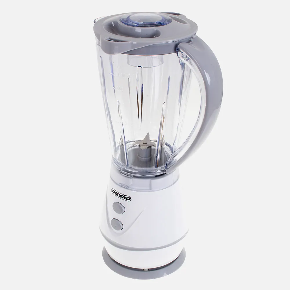 Batidora 500w Cuchillas Acero Inox. 1l 2 Veloc.jarra De Plastico. Silenciosa