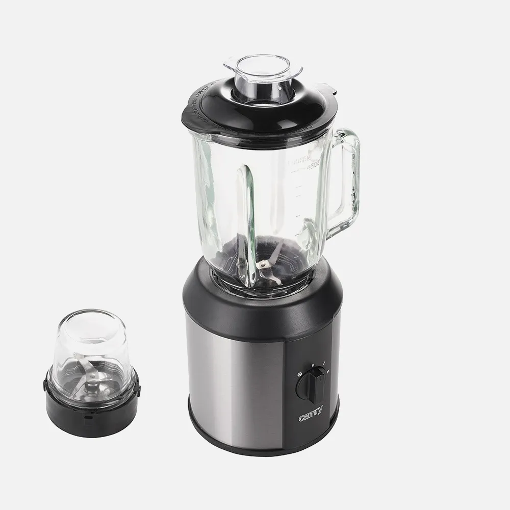 Batidora 1500w 2 Juegos Cuchillas Acero Inox. 1.5l Tritura Hielo 2 Veloc. 20000rpm