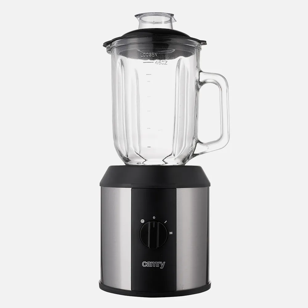 Batidora 1500w 2 Juegos Cuchillas Acero Inox. 1.5l Tritura Hielo 2 Veloc. 20000rpm
