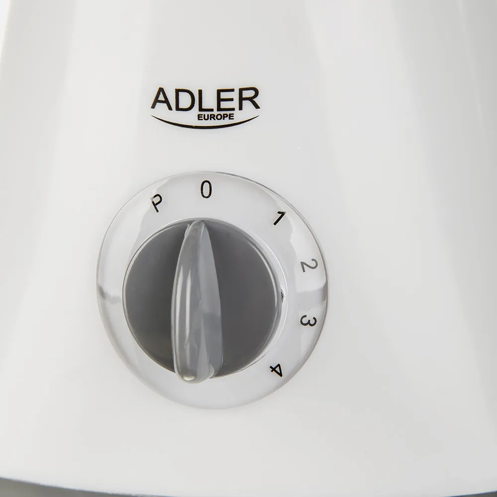 Batidora 450w Hoja Acero Inox. 4 Velocidades Jarra 1500ml. Silenciosa