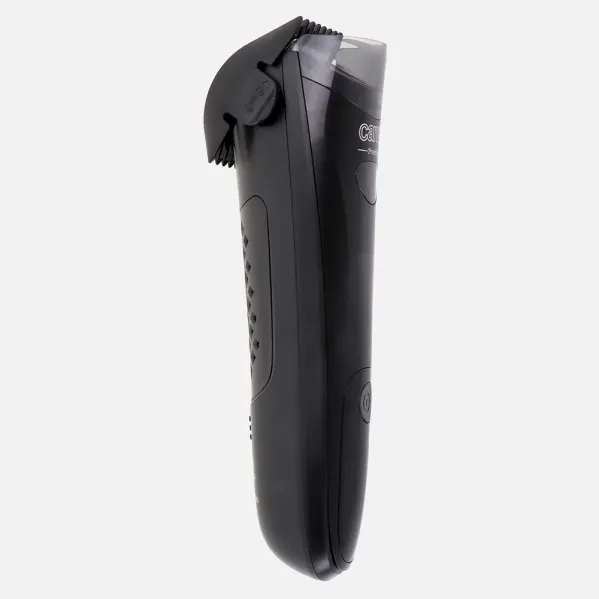 Cordless Beard Trimmer USB Charging LCD Screen 60min Use Time Suction 2 Accessories