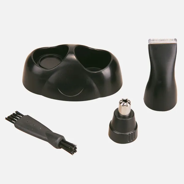 Hair Clippers and Trimmer Stainless Steel. NiMH Battery 24 Cutting Lengths Battery and Mains
