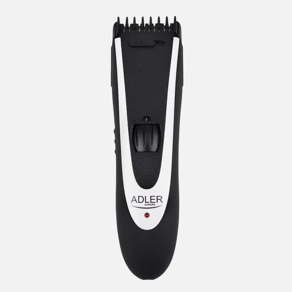 Hair Clippers and Trimmer Stainless Steel. NiMH Battery 24 Cutting Lengths Battery and Mains