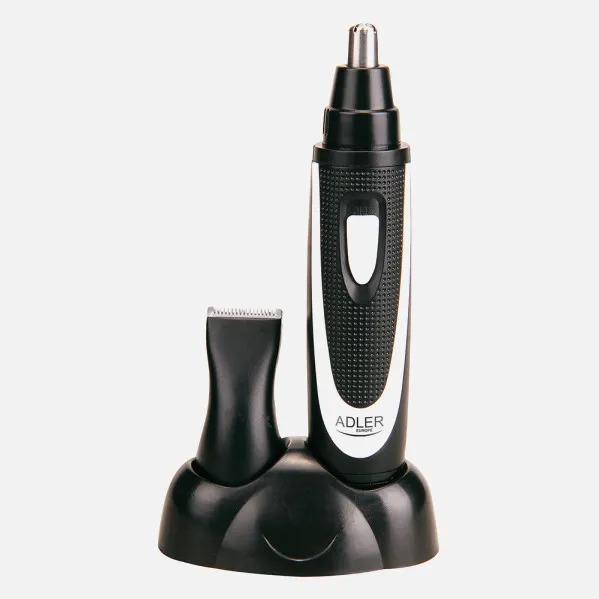 Hair Clippers and Trimmer Stainless Steel. NiMH Battery 24 Cutting Lengths Battery and Mains