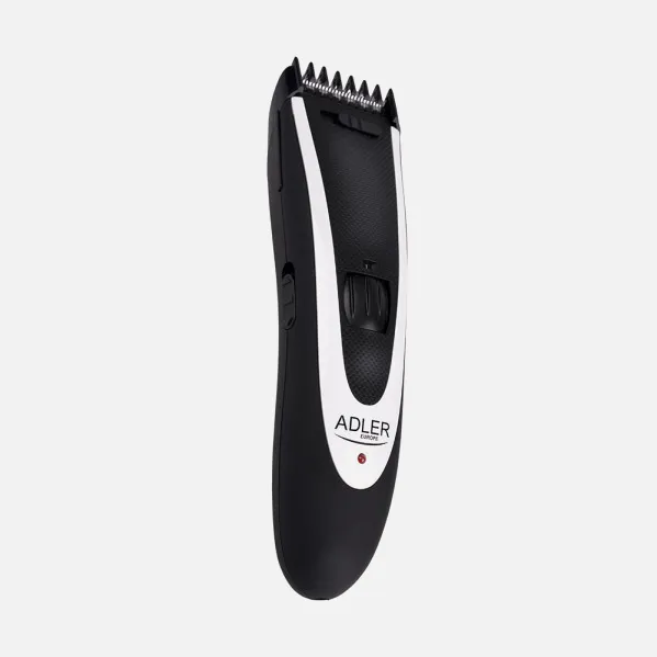 Hair Clippers and Trimmer Stainless Steel. NiMH Battery 24 Cutting Lengths Battery and Mains