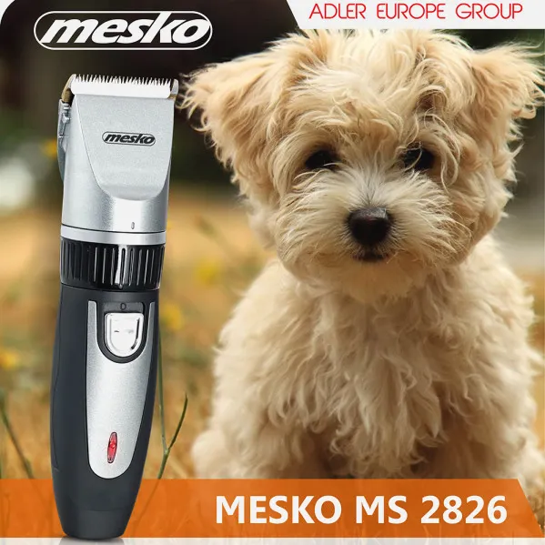 Cortapelos Mascotas Titanio Hoja Ceramica 35w Bateria Extra Uso 90min 4 Peines Cable