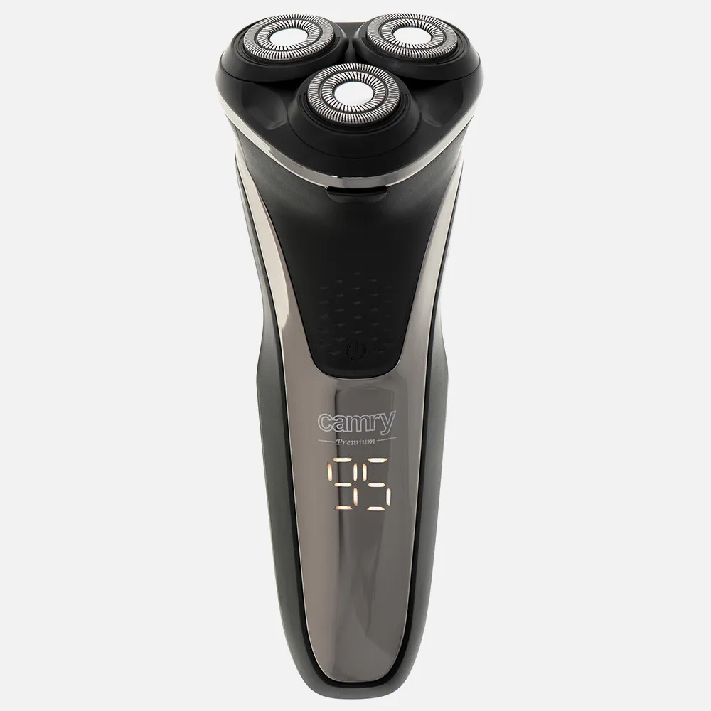 Afeitadora 3 Cabezales 90min Uso Carga Usb 1h Lcd Recortador Plegable Cabezal Impermeable