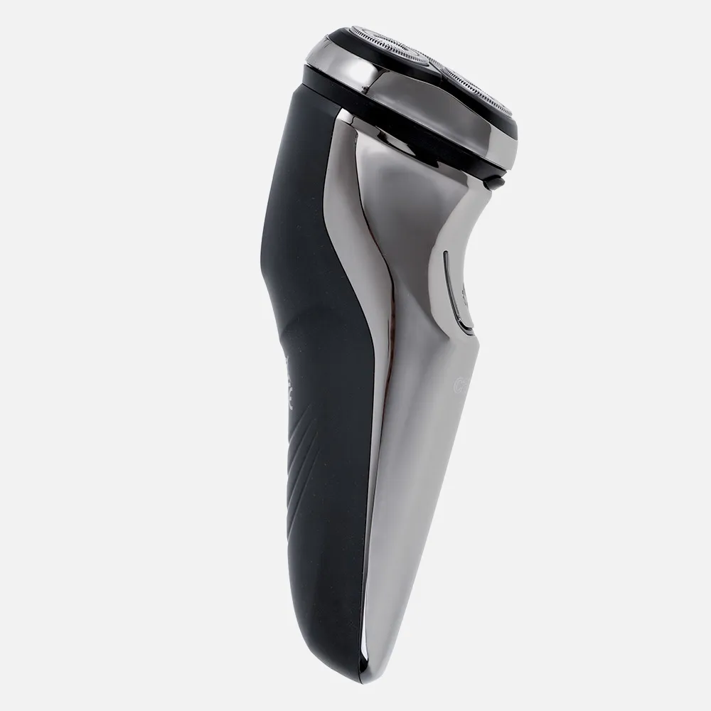 Afeitadora 3 Cabezales 60min Uso Impermeable Ipx6 Carga 1'5h Lcd Recortador Barba Plegab.