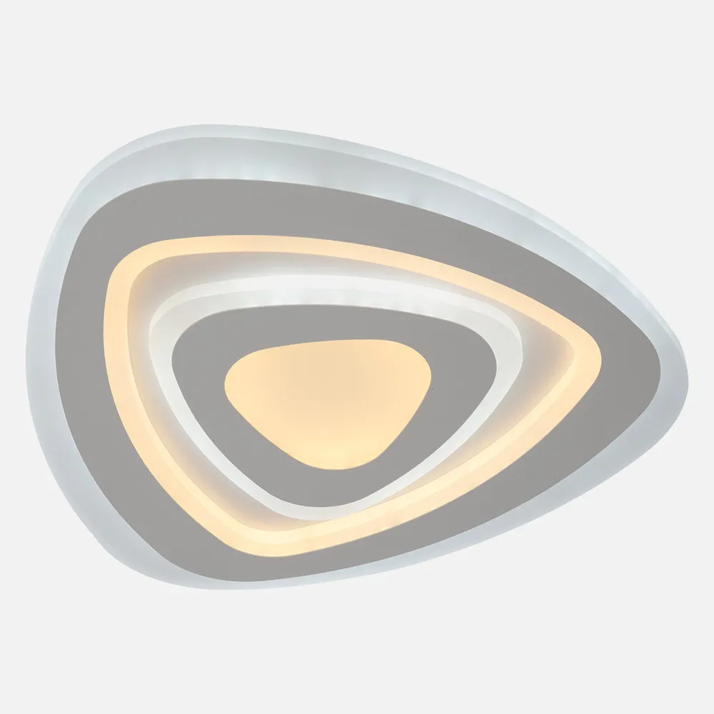 Plafon Cartagena 96w 3000-4000-6500k Blanco 7200lm 5x46x46 Cm Regulab.memoria Y C.remoto