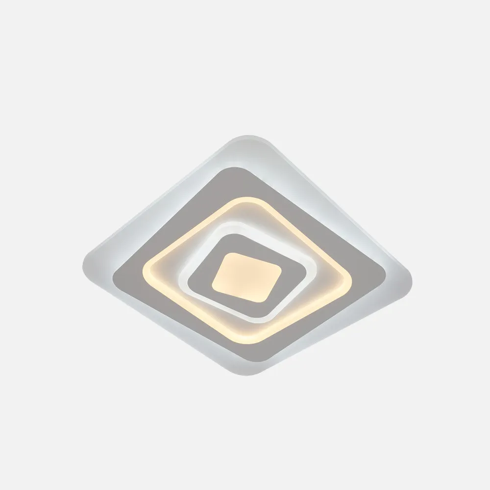 Plafon Vegas 87w 3000-4000-6500k Blanco 5x40x40cm 6525lm Regulable,memoria Y C.remoto